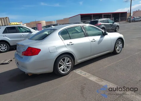 2012 Infiniti G25 Journey из США, поврежденный, VIN JN1DV6AP5CM810404